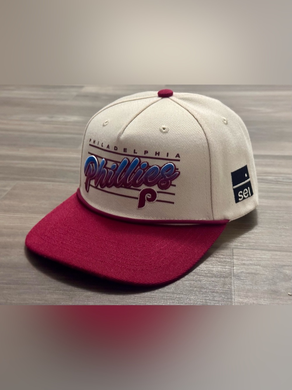 Brand New Philadelphia Phillies Retro Giveaway Snapback Hat